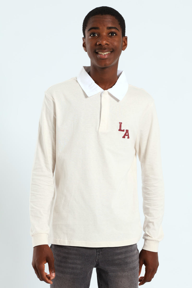 Boys Stone Burg LA Rugby Golfer - Stone