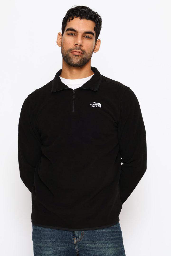 Glacier Fleece Quarter Zip Jacket - Black