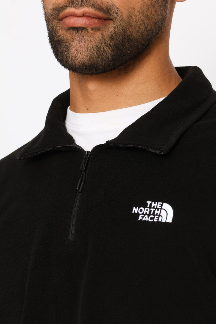 Glacier Fleece Quarter Zip Jacket - Black