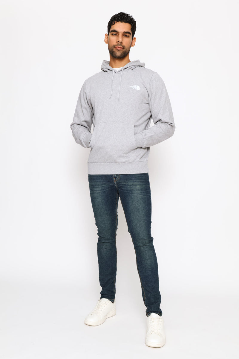 Simple Dome Regular Hoodie - Grey