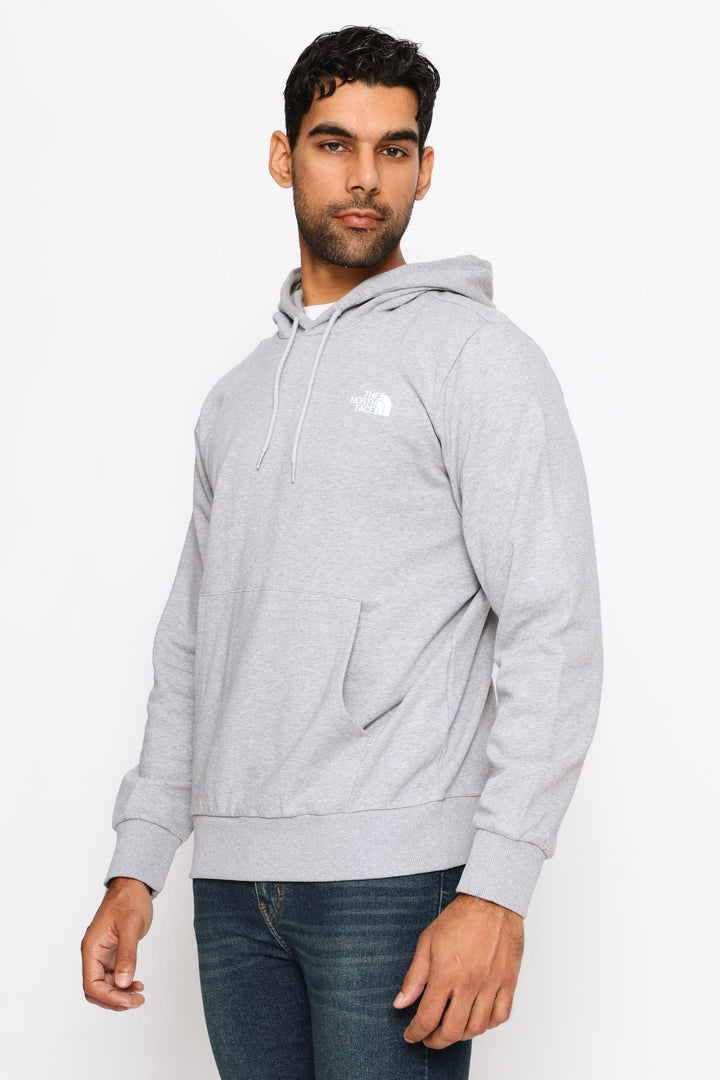 Simple Dome Regular Hoodie - Grey