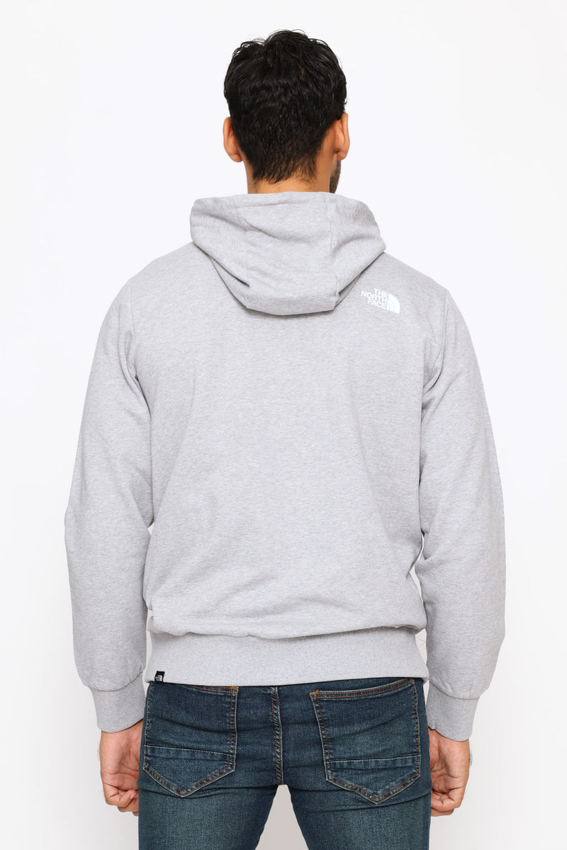 Simple Dome Regular Hoodie - Grey