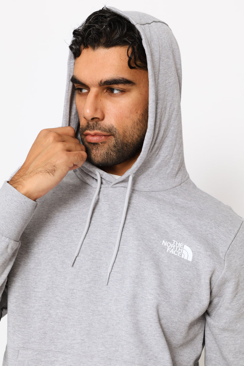 Simple Dome Regular Hoodie - Grey