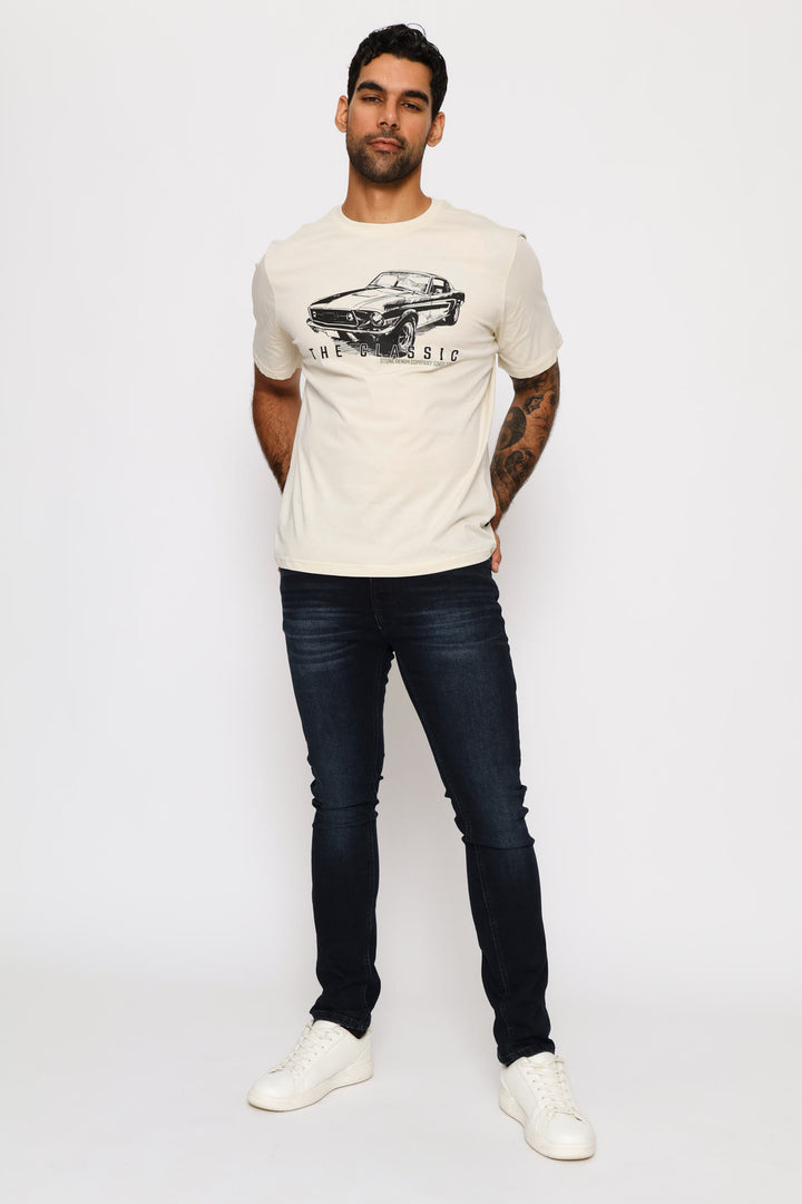 Vintage Slim Denim - Black/Blue