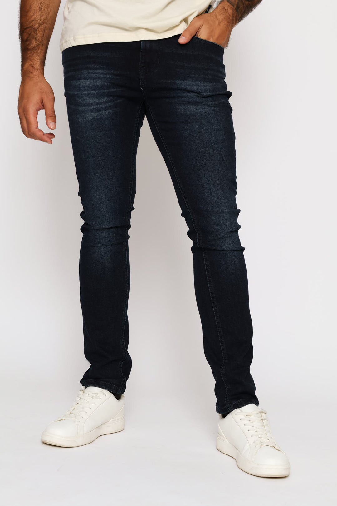 Vintage Slim Denim - Black/Blue