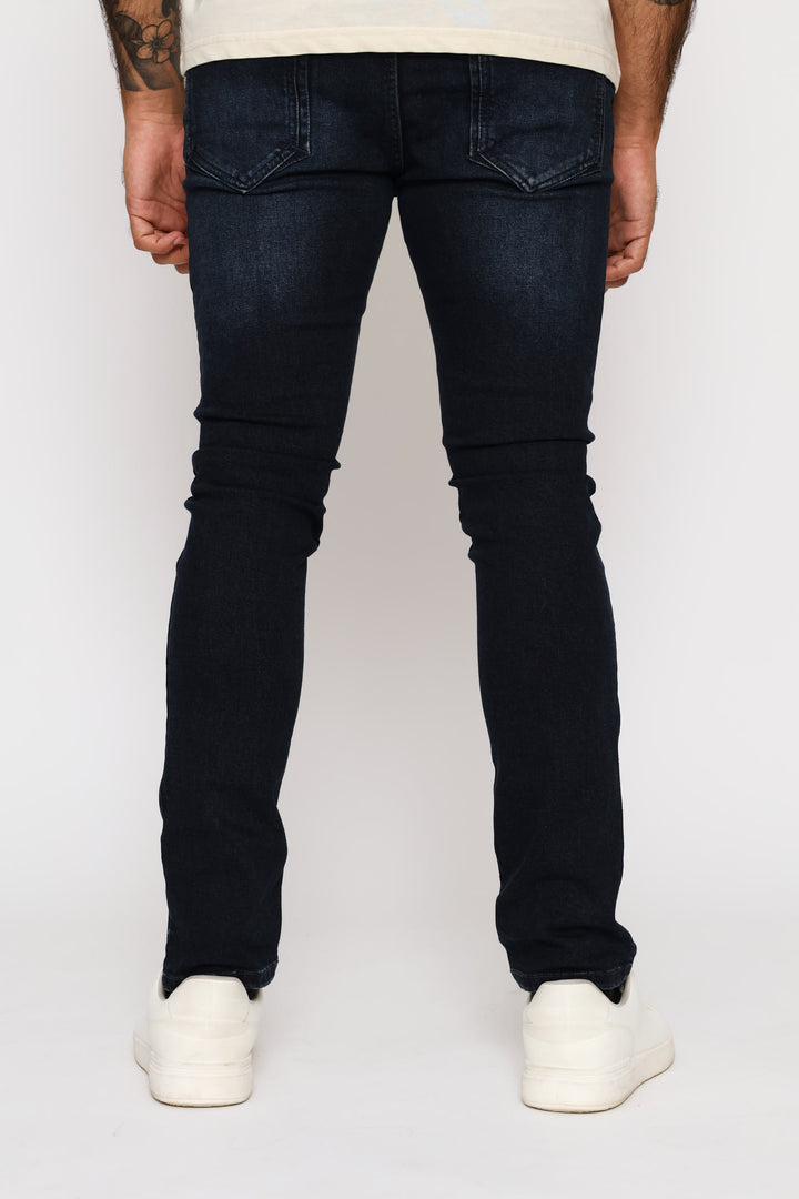 Vintage Slim Denim - Black/Blue