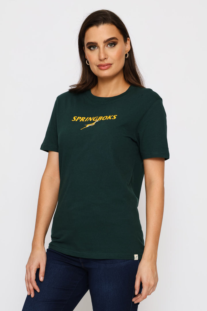 Springboks Bokke Tee - Forest Green