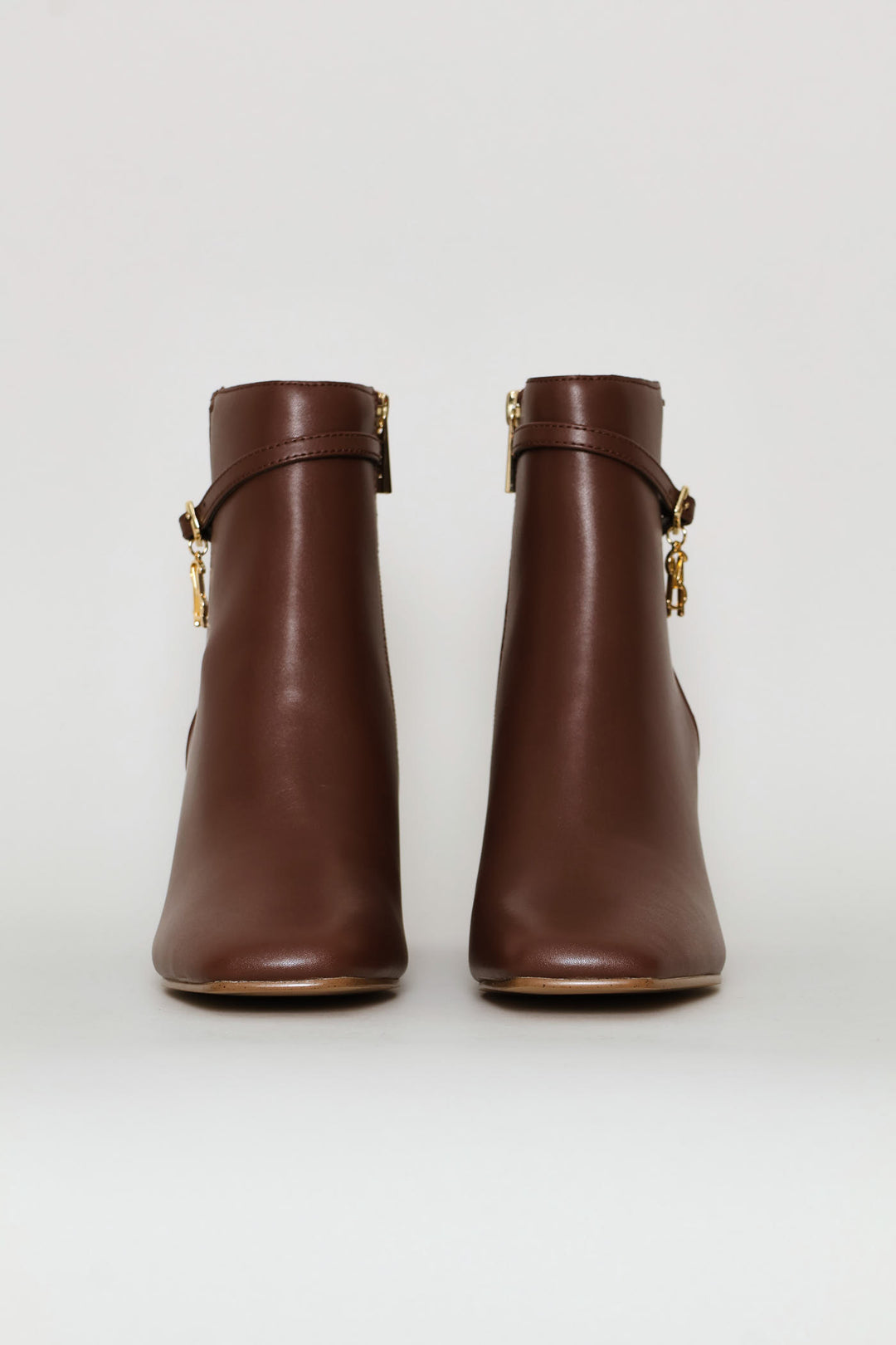 Block Heel Boot - Coffee