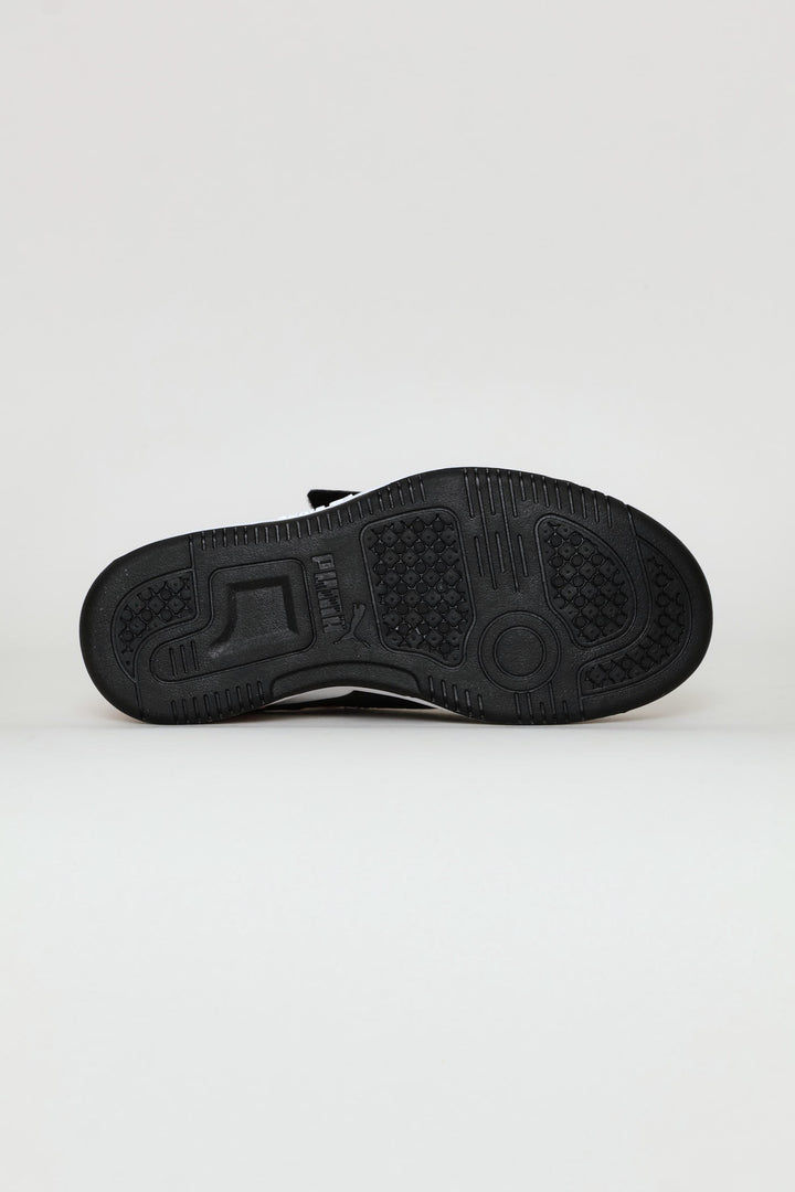 Girls Rebound V6 Lo Ac Plus Sneaker - Black/Pink