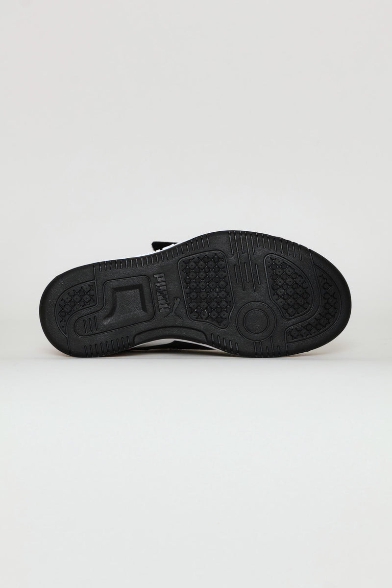Girls Rebound V6 Lo Ac Plus Sneaker - Black/Pink