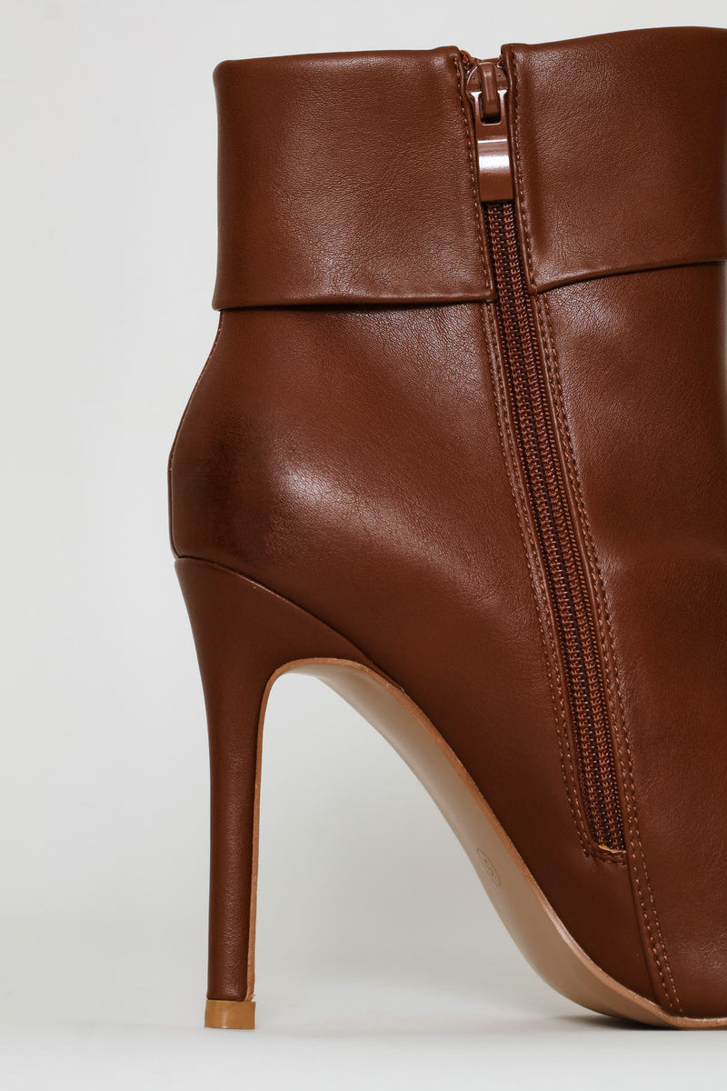 Boss 28 Fold Ankle Boot - Brown