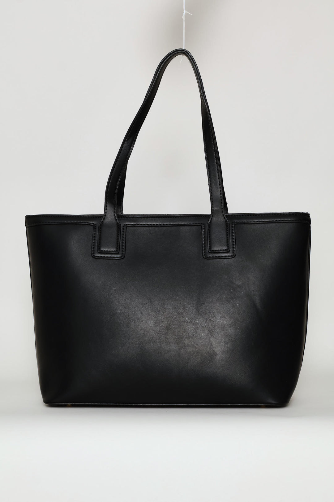 Topstich Shopper Bag - Black