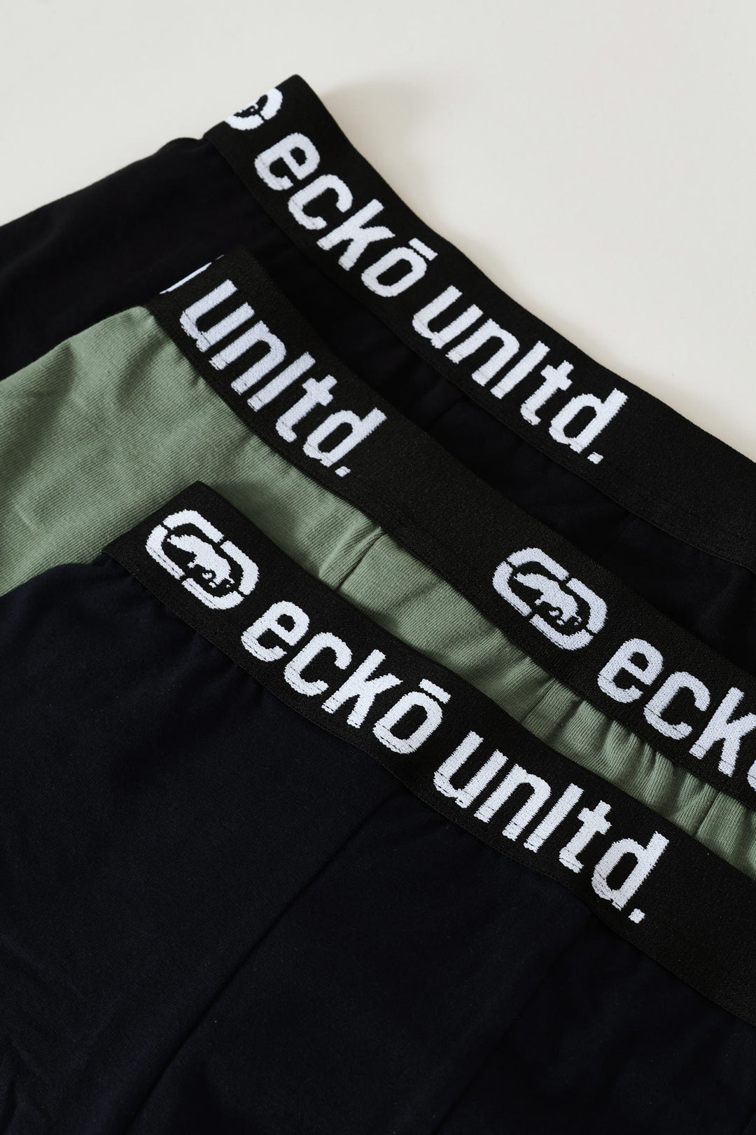 3 Pack Trunks - Black/Navy/Sage