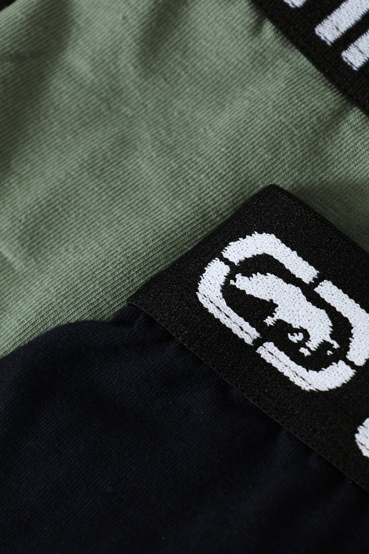 3 Pack Trunks - Black/Navy/Sage