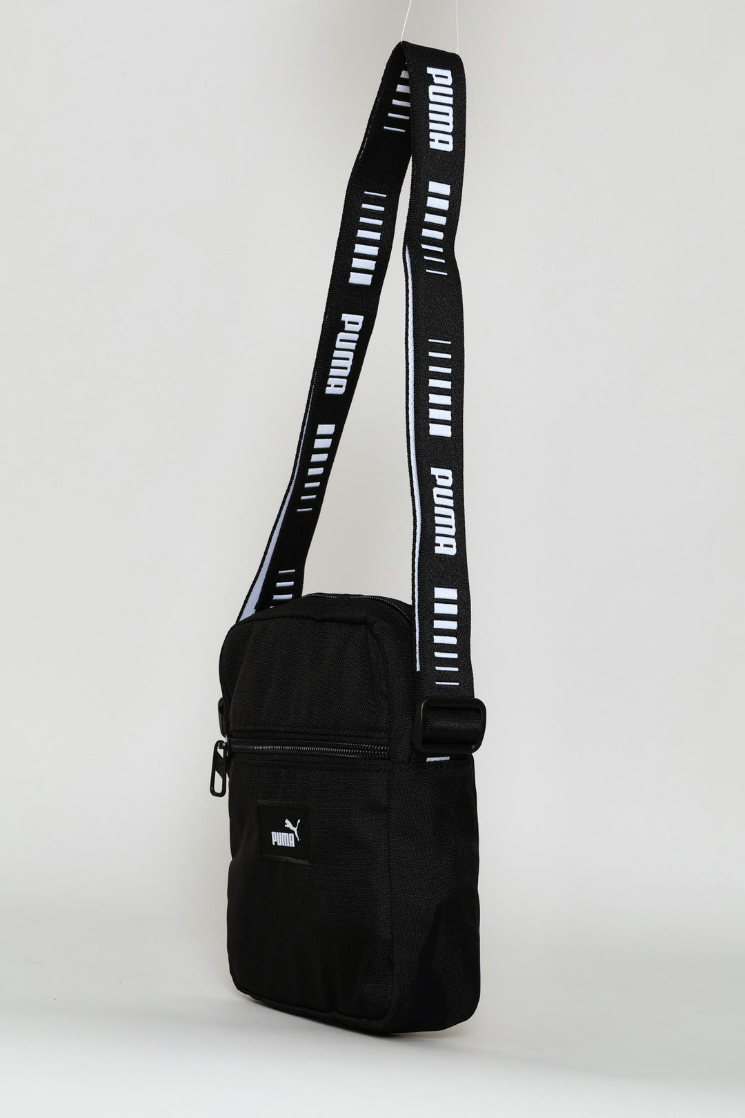 Phase Tape Portable Crossbody Bag - Black