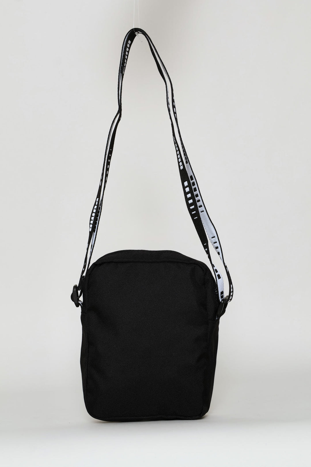 Phase Tape Portable Crossbody Bag - Black