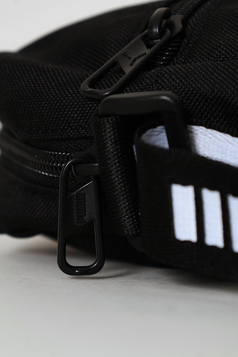 Phase Tape Portable Crossbody Bag - Black