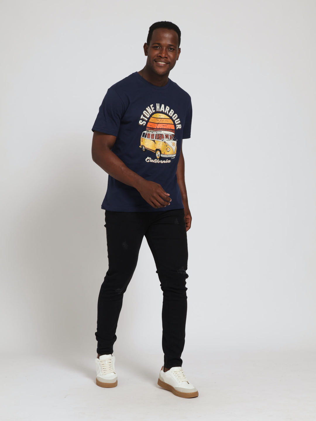 Ripped Super Skinny Denim Jean - Black