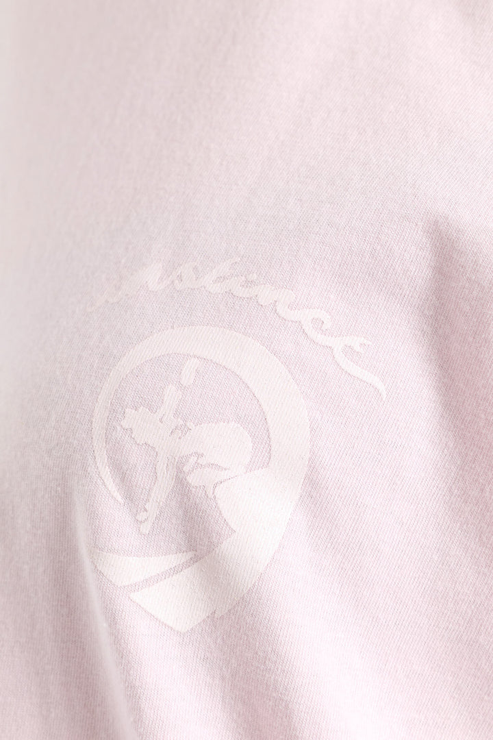 Bleached Surf Tee - Pink