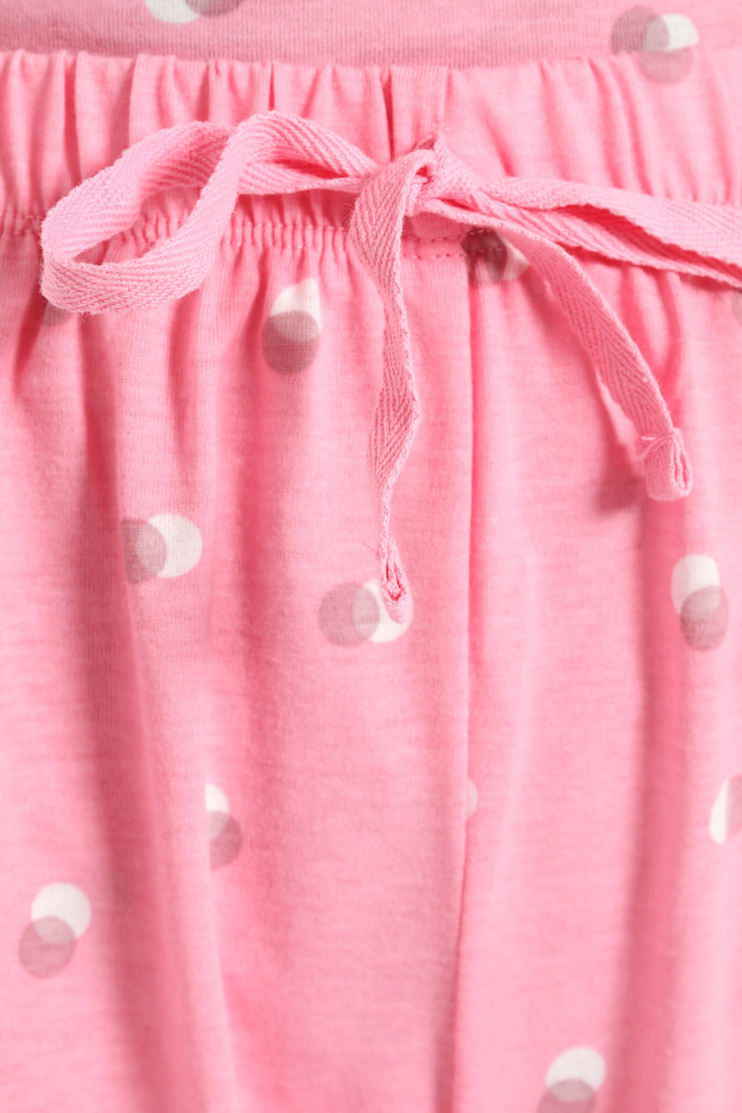 Spot Knit Jogger Pant - Pink