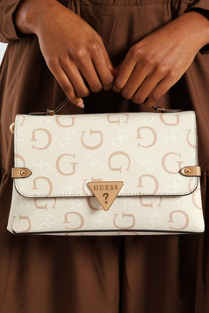 Marlena Top Handle Crossbody Bag - Caramel