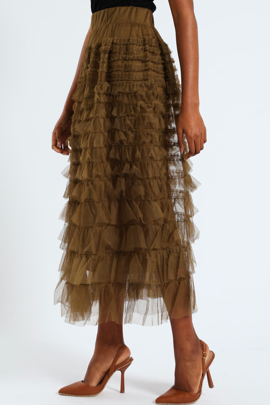 Rara Midi Skirt - Olive