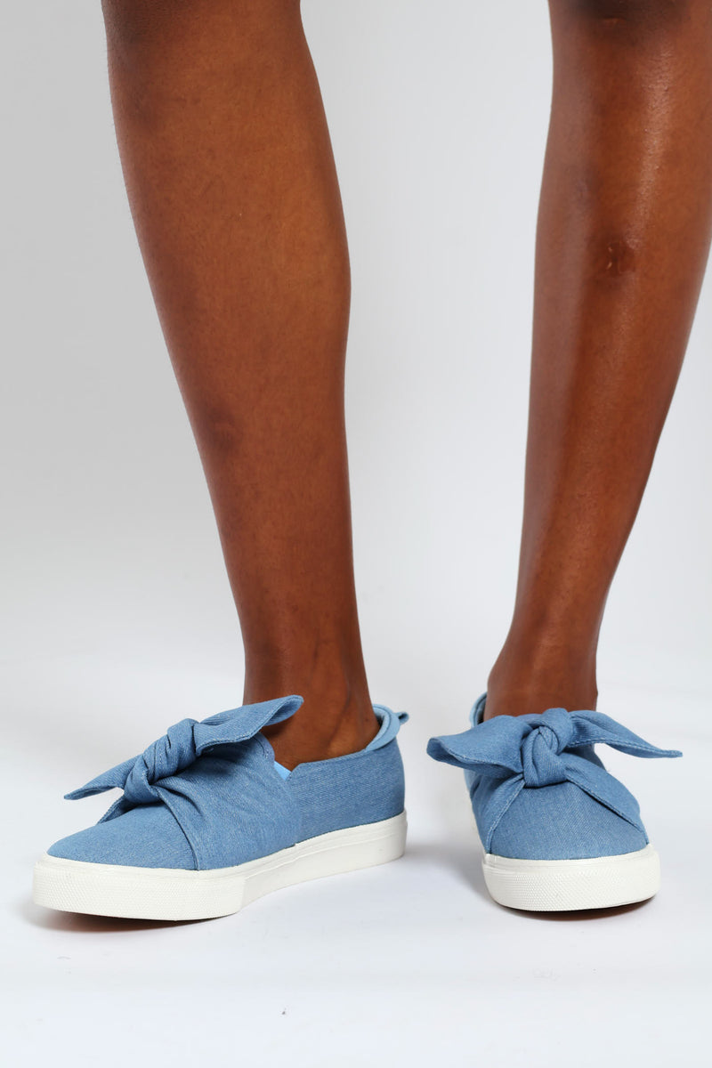 Slip On Sneaker - Denim