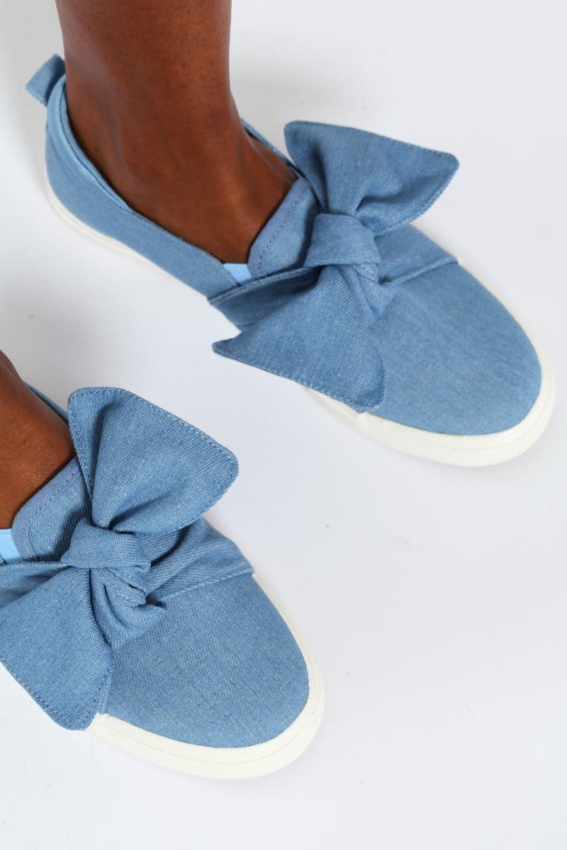 Slip On Sneaker - Denim