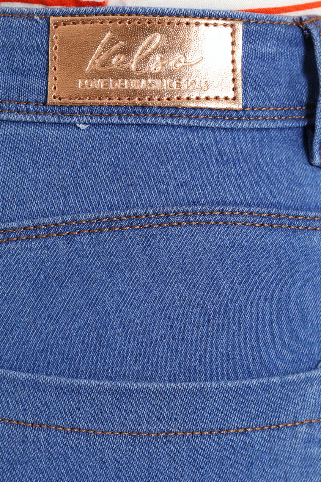 Push-Up Skinny Jean - Light Periwinkle