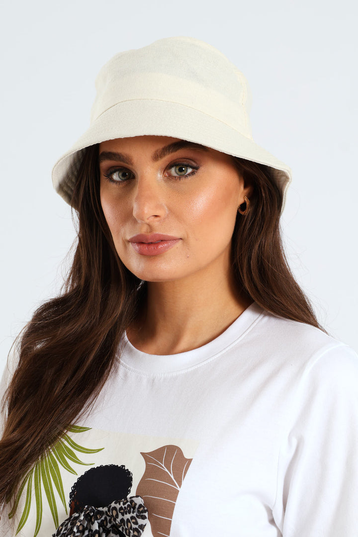 Bucket Hat - Cream