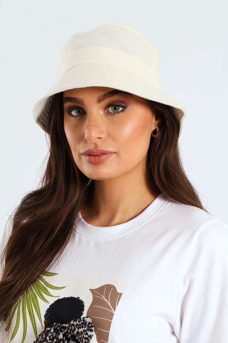 Bucket Hat - Cream