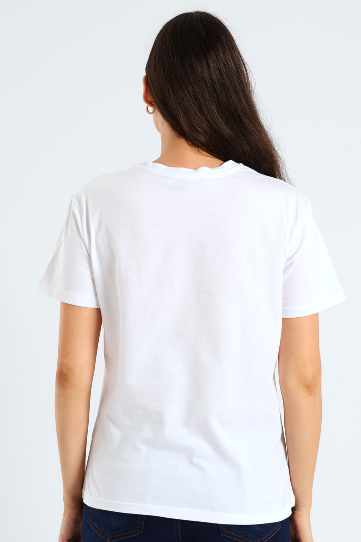 Seashell La Dolce Vita Tee - White