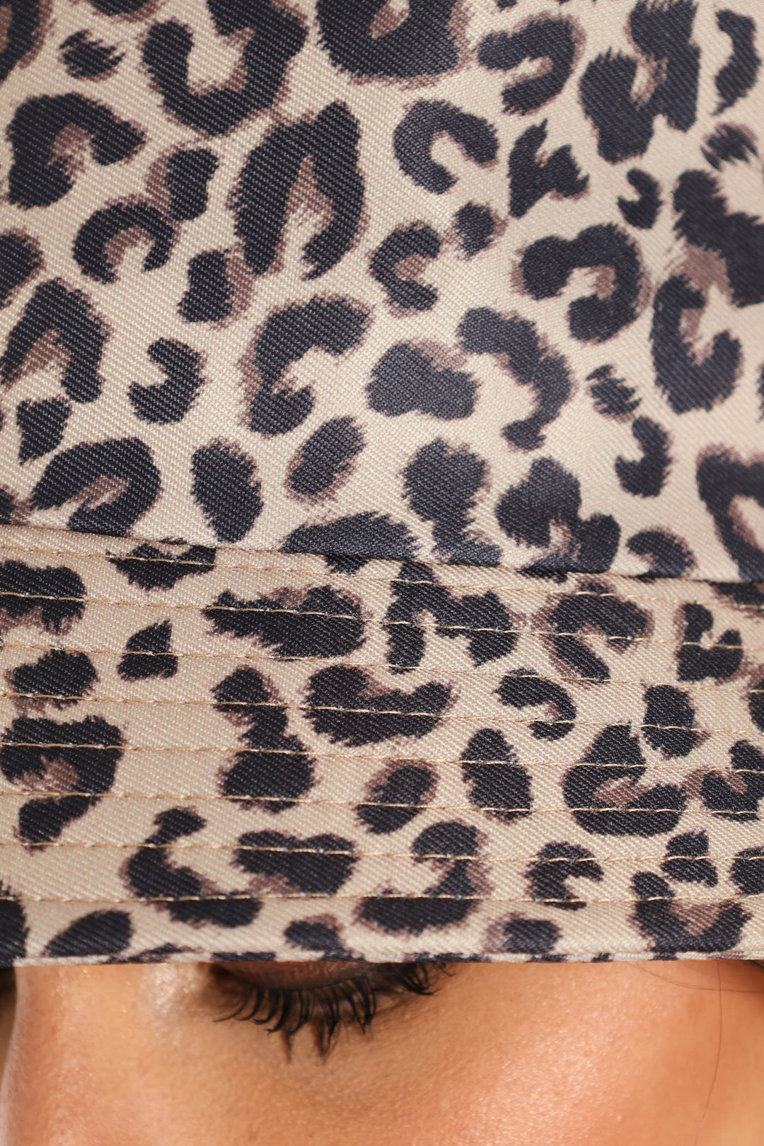 Leopard Bucket Hat - Brown