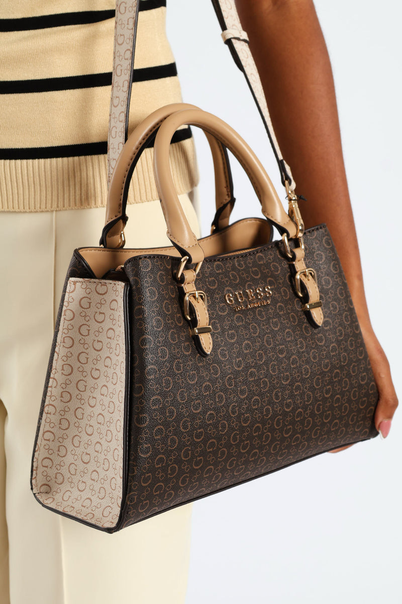 Barger Satchel Bag - Natural