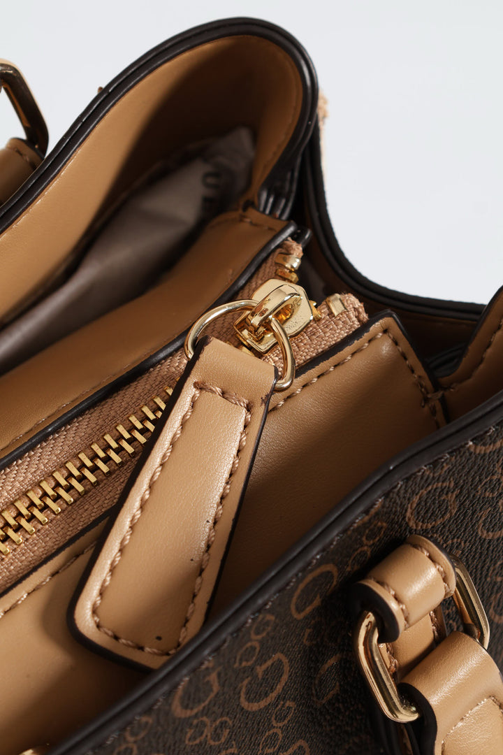 Barger Satchel Bag - Natural