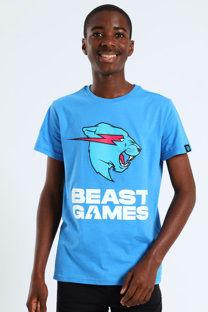 Boys Glow In Dark T-Shirt - Blue