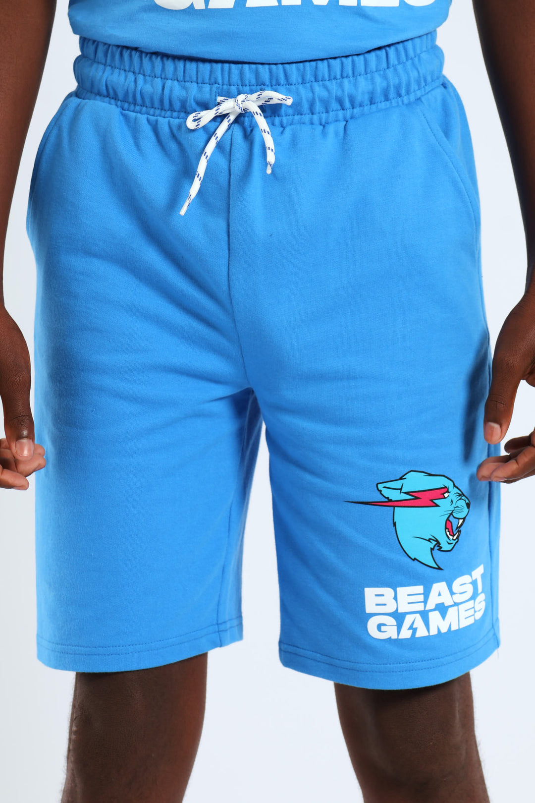 Boys Beast Games Short - Blue