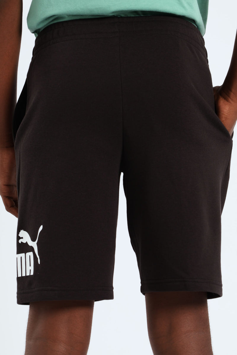 Boys Logo Fleece Short - Black