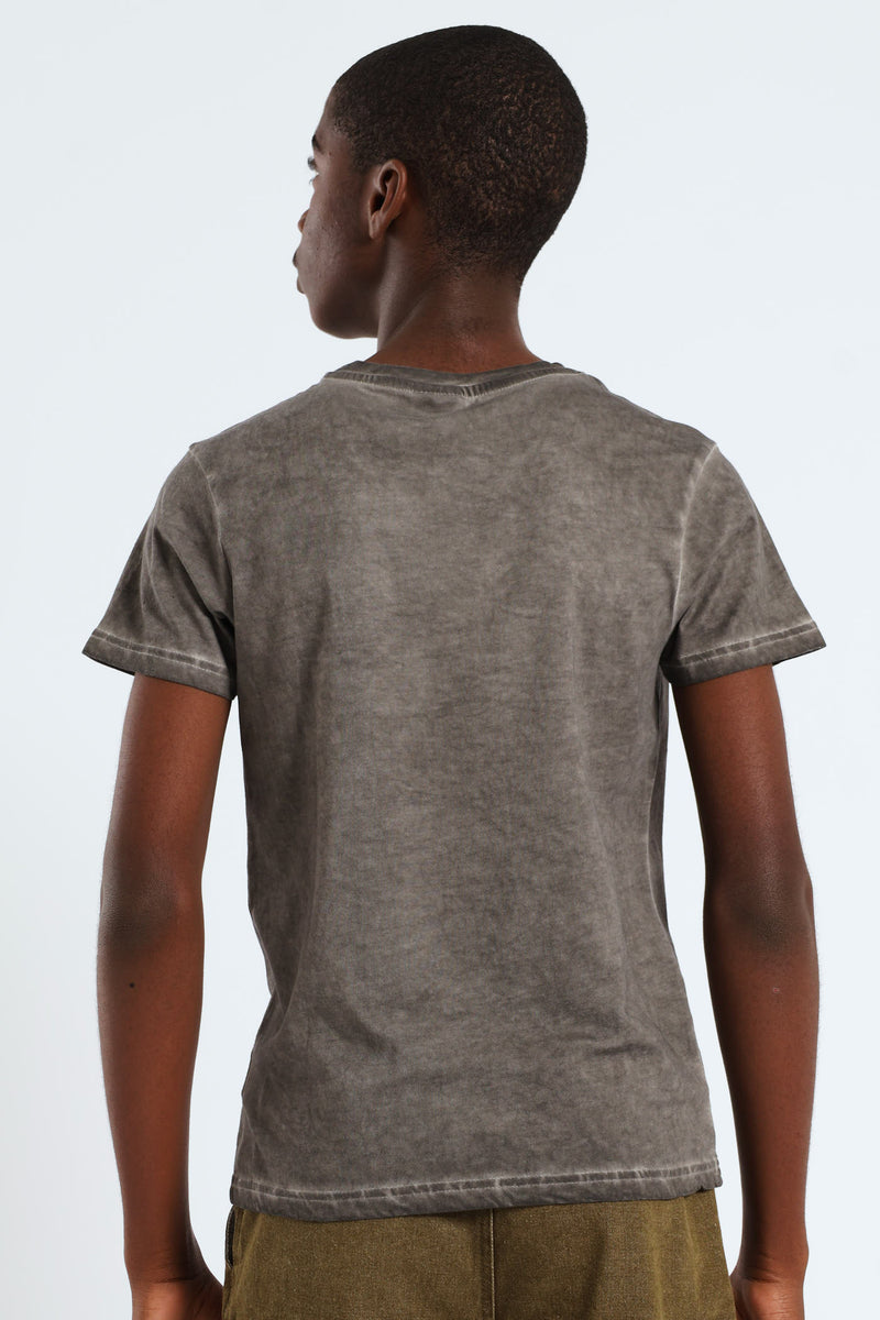 Boys Brenner T-Shirt - Grey
