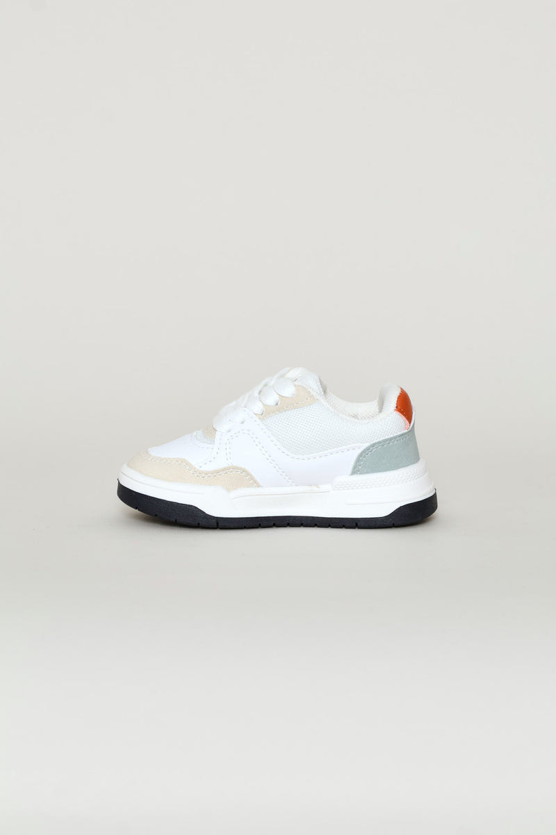 Pre-Boys Colour Block Court Sneaker - Multi