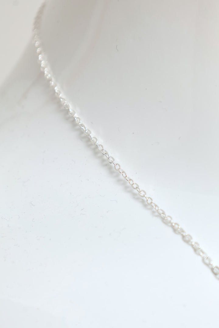 Clover Pendant Necklace - Silver