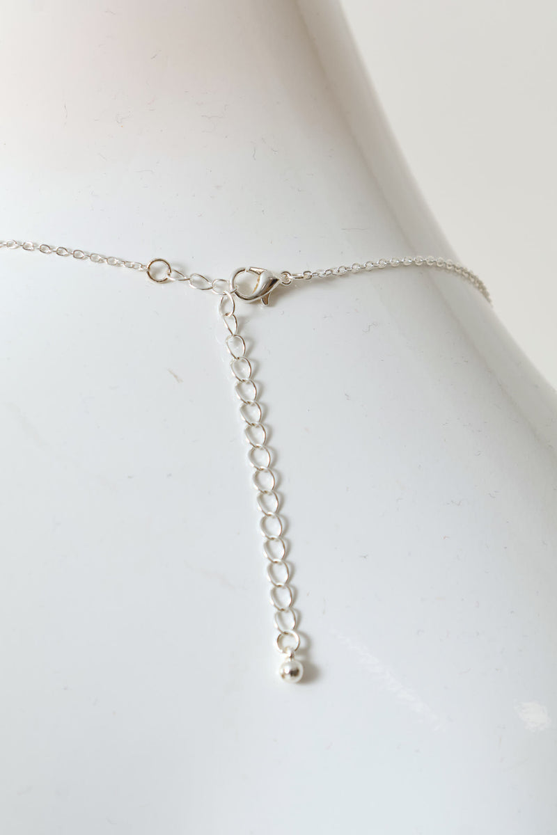 Clover Pendant Necklace - Silver
