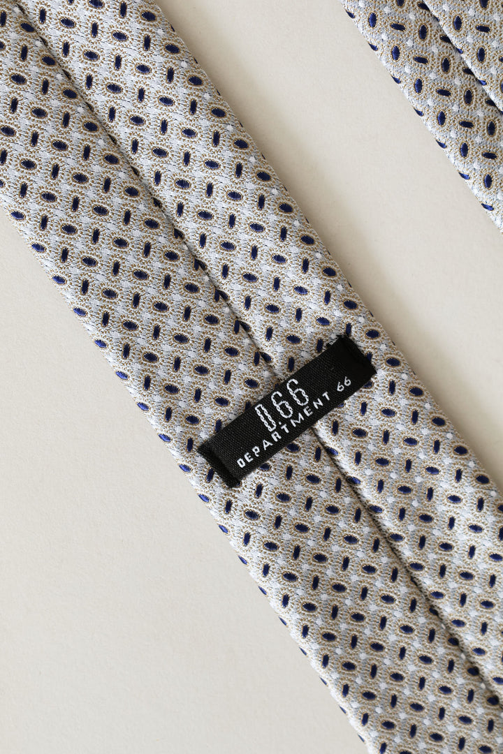 Dotted Tie - Silver