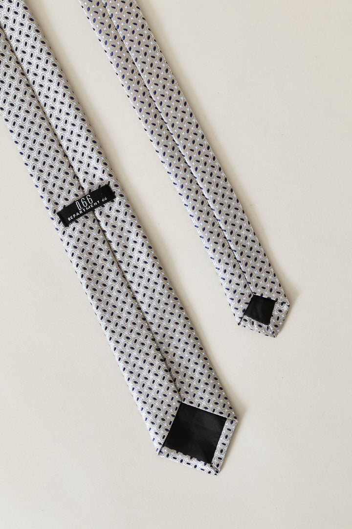 Dotted Tie - Silver