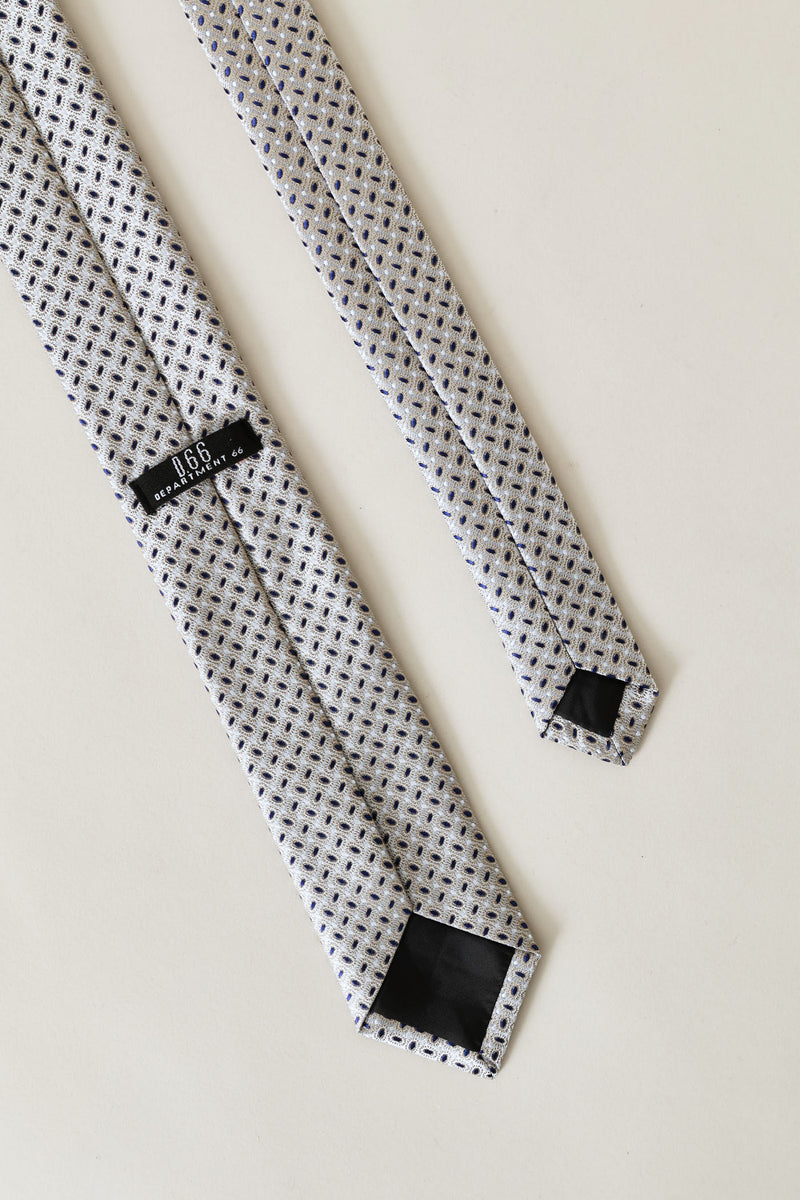 Dotted Tie - Silver