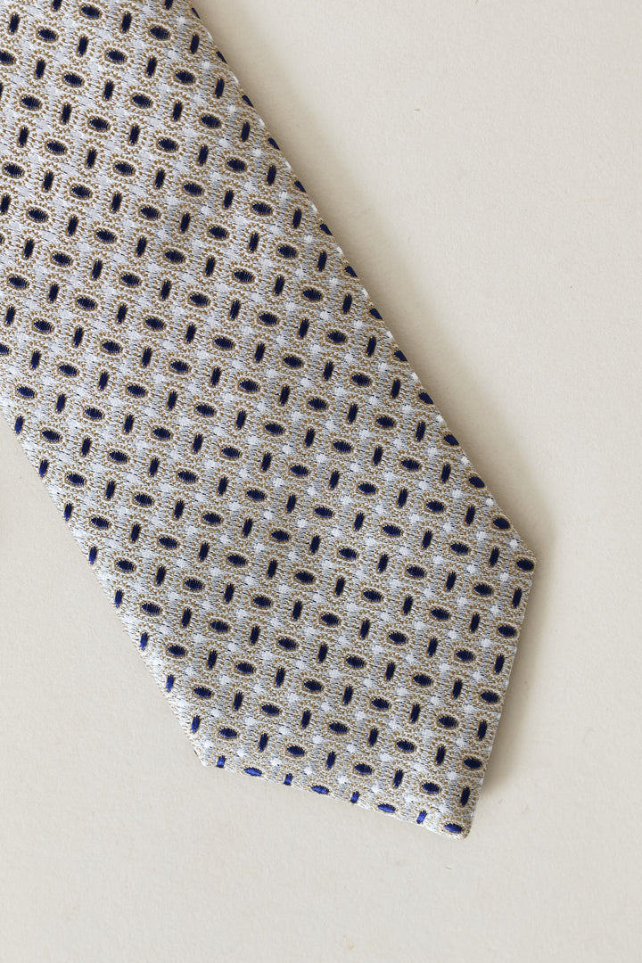 Dotted Tie - Silver