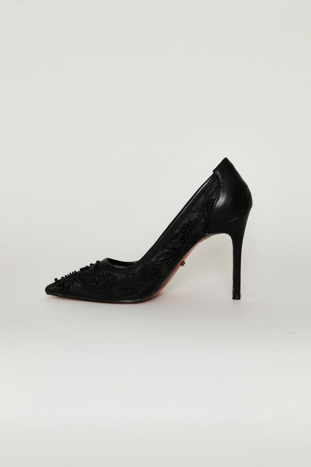 Lola 71 Embellished Heel - Black