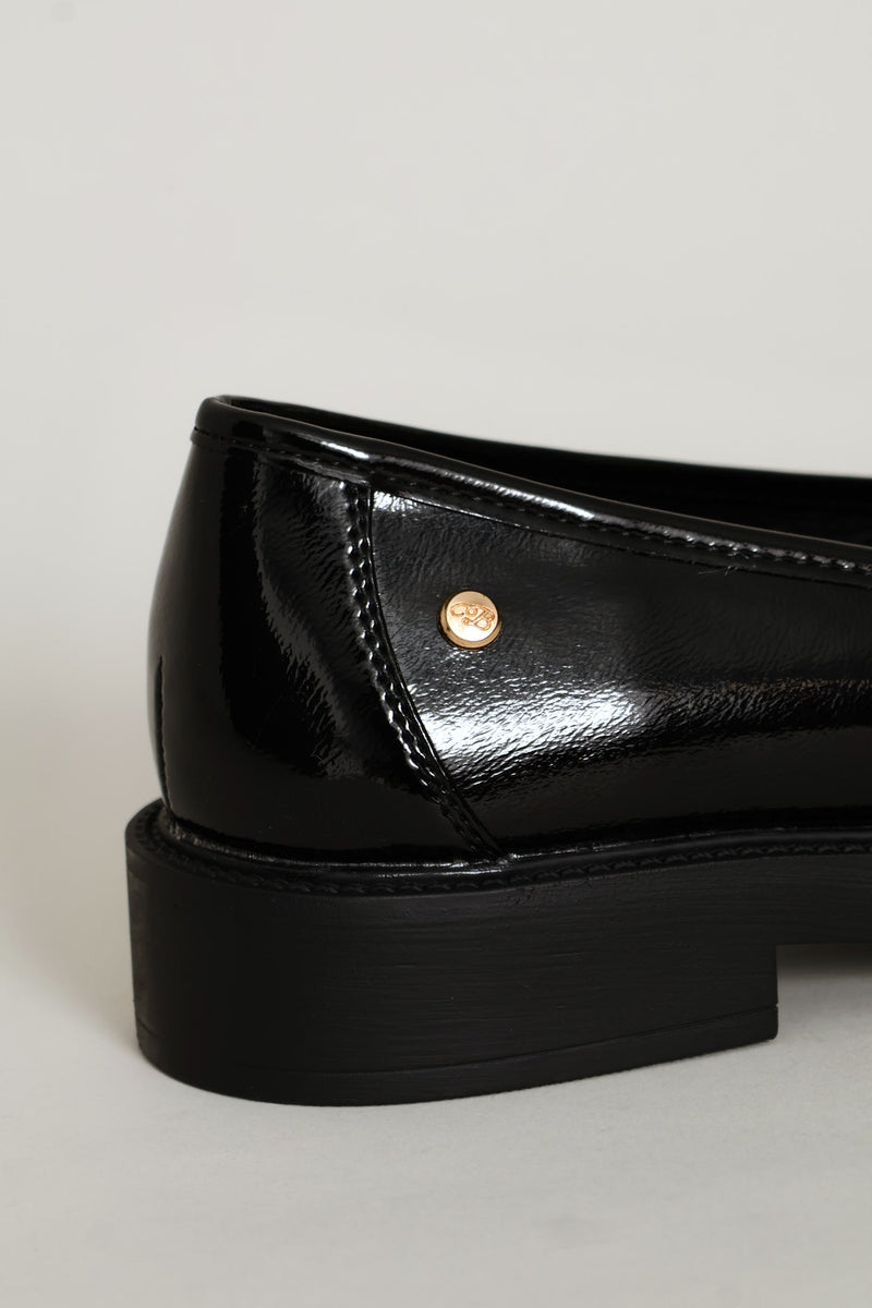 Patent Loafer - Black