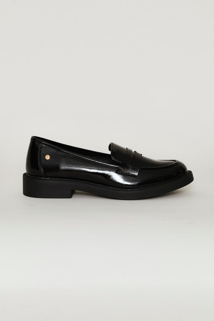 Patent Loafer - Black