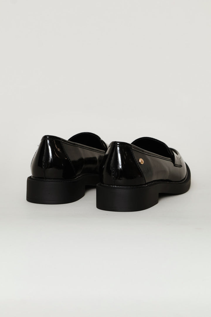 Patent Loafer - Black